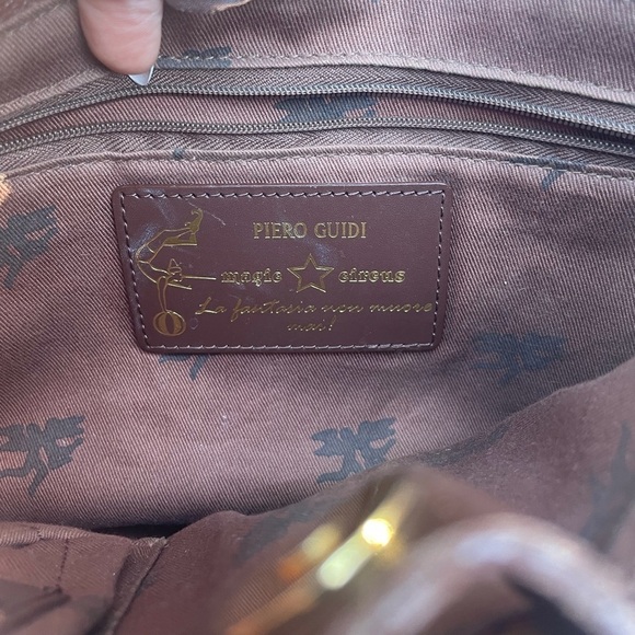 Piero Guidi Magic Circus Shoulder Tote Bag - Picture 12 of 16